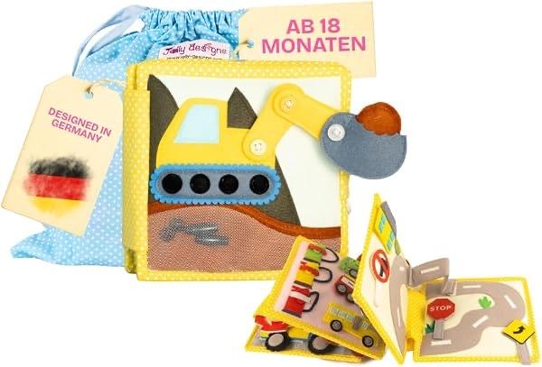 Jolly Designs Jolly Designs Mini Quiet Book Mein erster Bagger