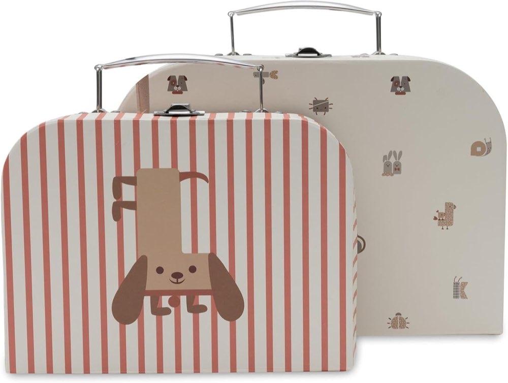 Jollein Jollein Spielkoffer Animal Friends, 2 Stück