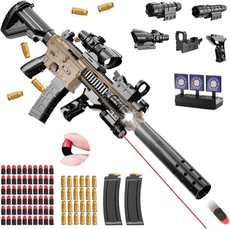 YeahBoom YeahBoom Soft-Bullet-Gun M416, manuelles Nachladen