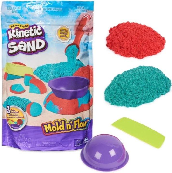 Kinetic Sand Kinetic Sand Mold n' Flow