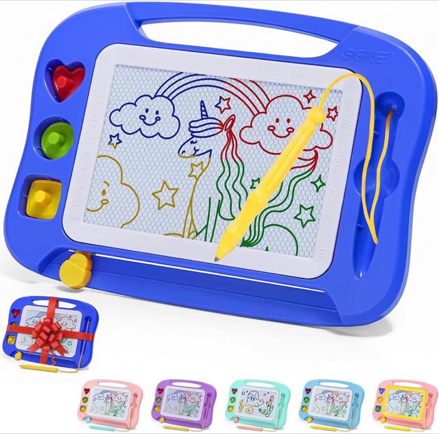 SGILE Magnettafel, blau, 25×18
