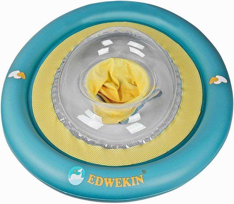 EDWEKIN Baby Schwimmring Krokodil Kroki, 6 Monate bis 3 Jahre