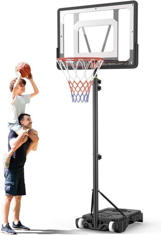 vcloo Basketballständer 155–210 cm
