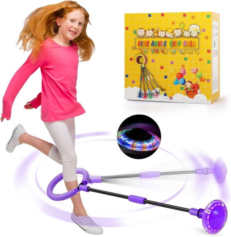 chimoo chimoo Springring mit Lichtrad, Lila - Produktbild