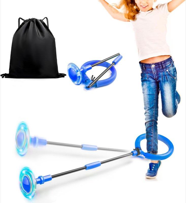 Jalunth Springring mit Lichtrad, Saphirblau