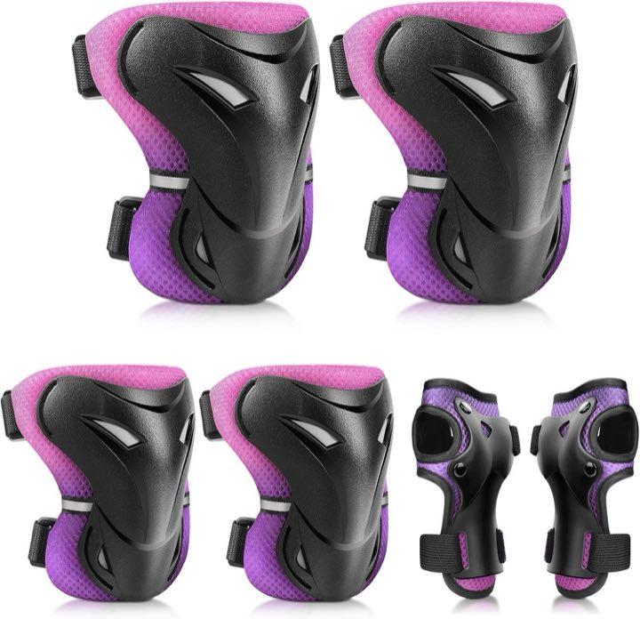 YooxArmor Knieschoner Kinder 6er Set, Schoner Inliner Kinder