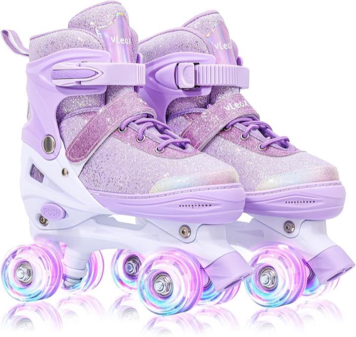 vleoX Quad-Skates, verstellbar, Größe S