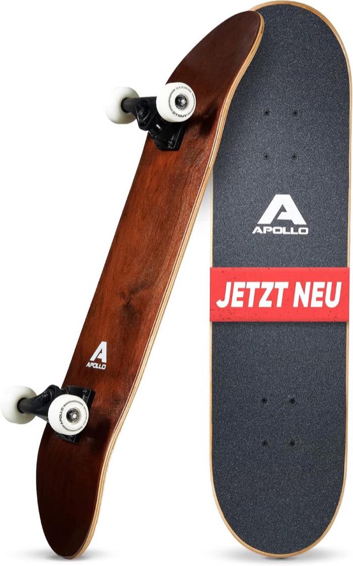 Apollo Skateboard 31,5 × 8 Zoll