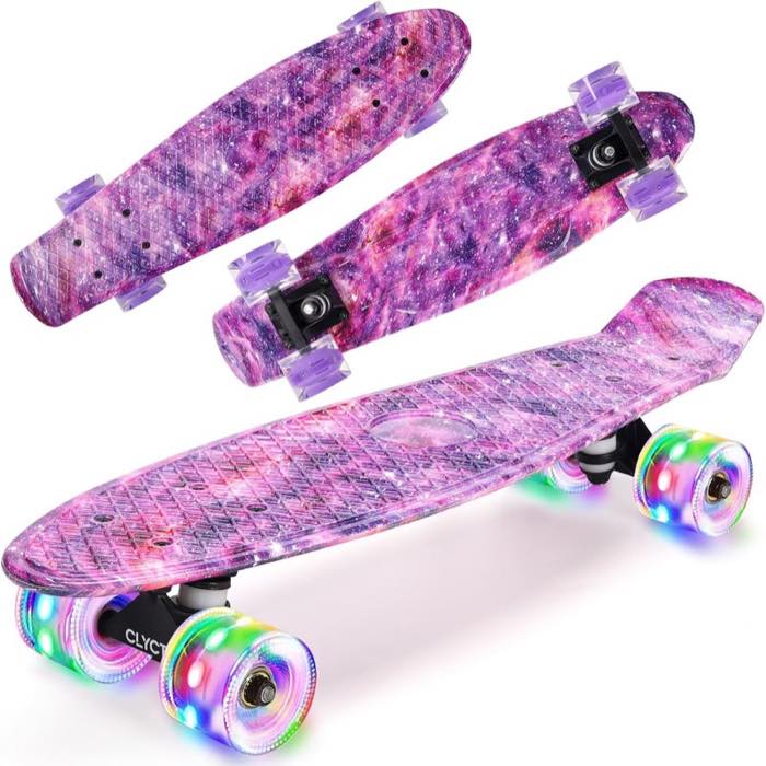 CLYCTIP Mini-Cruiser 22 Zoll, LED