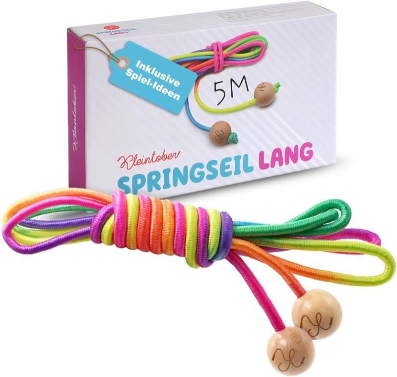 Kleintober Kleintober Hüpfseil 5 m mit Spielideen