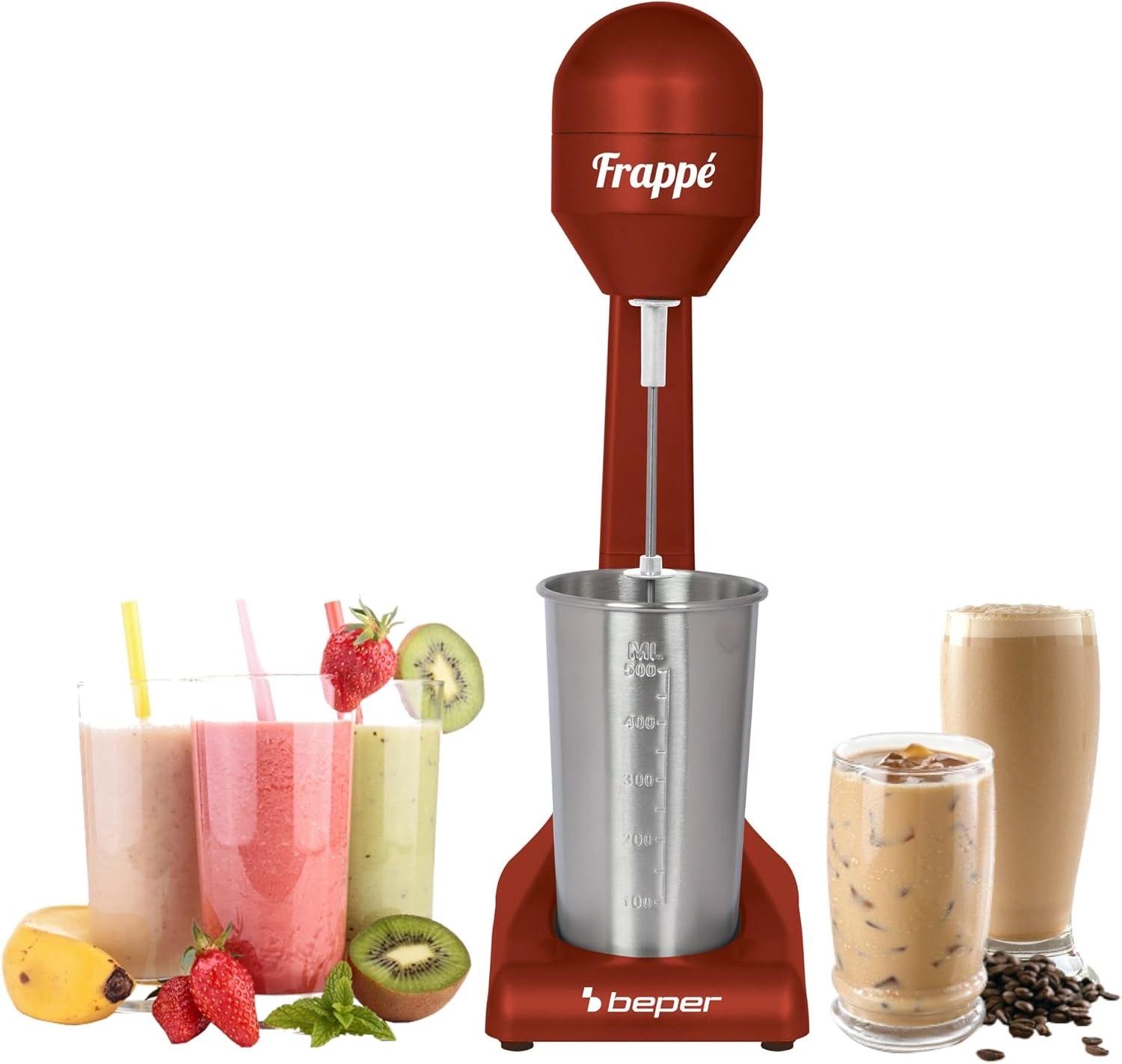 Beper Milchshake-Mixer 100 W rot