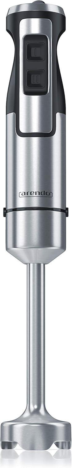 Arendo Stabmixer 1000 W Edelstahl Set