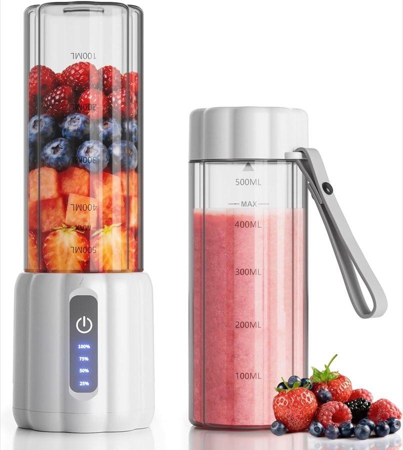 COKUNST Mini Tragbarer Mixer 500 ml