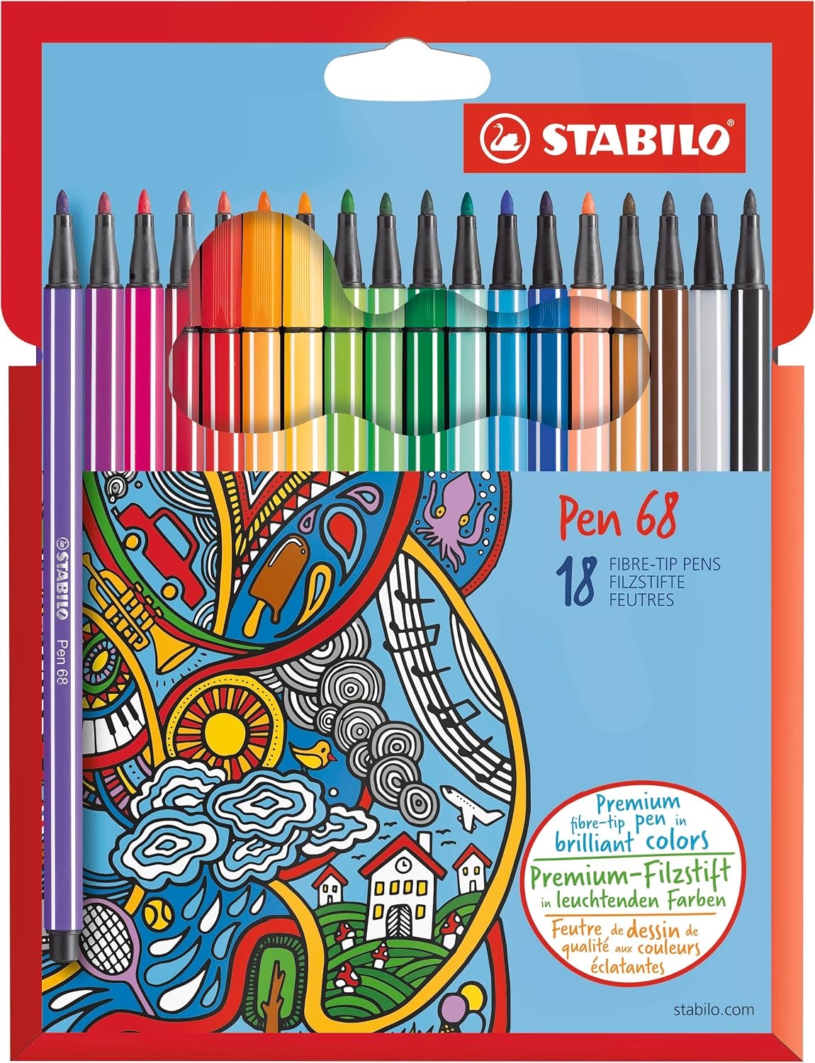 STABILO Pen 68, ca. 14,90 €