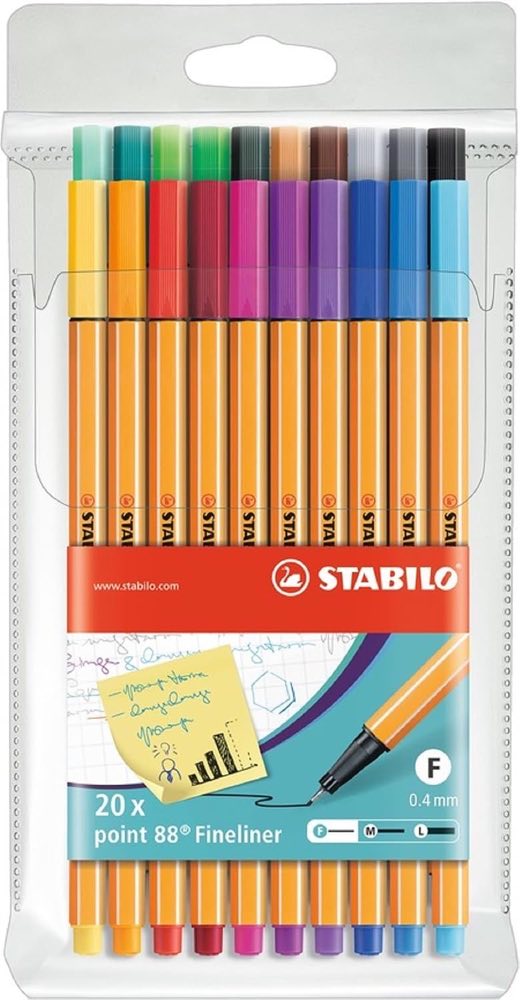 STABILO point 88 (ca. 15,15 €)