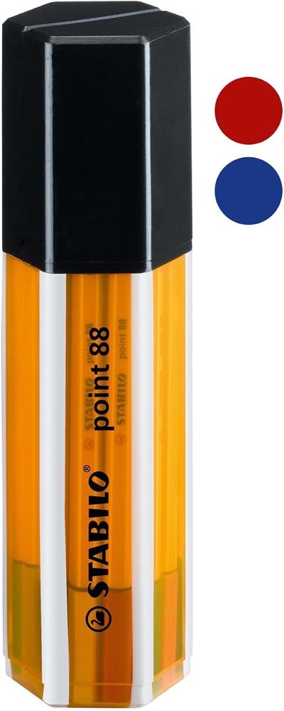 STABILO point 88 (ca. 6,99 €, B0007OEE8S)