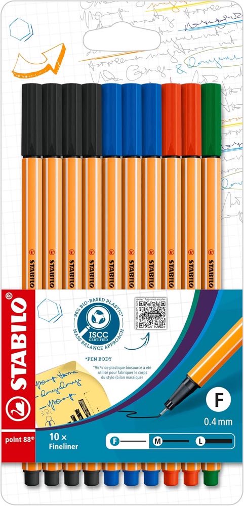 STABILO point 88 (ca. 6,89 €)
