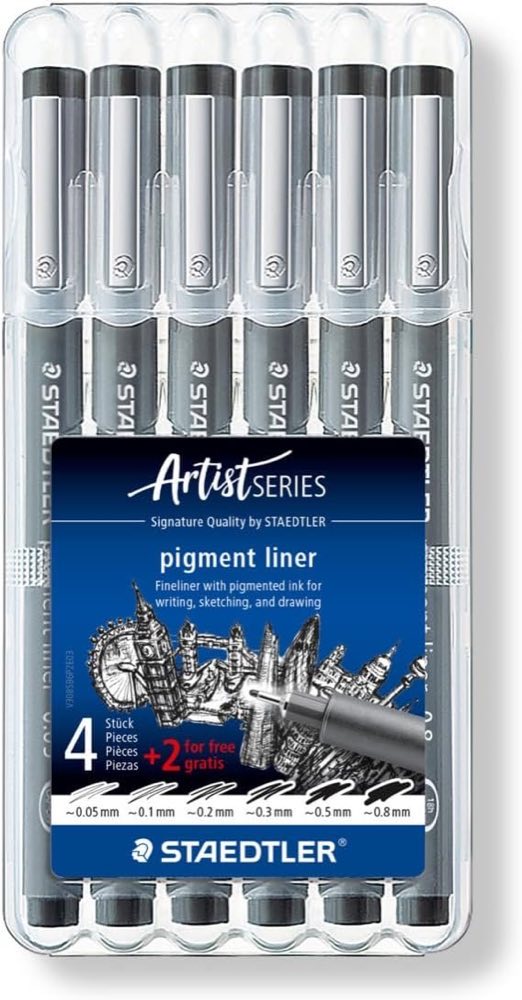 Testsieger STAEDTLER Pigment Liner 308
