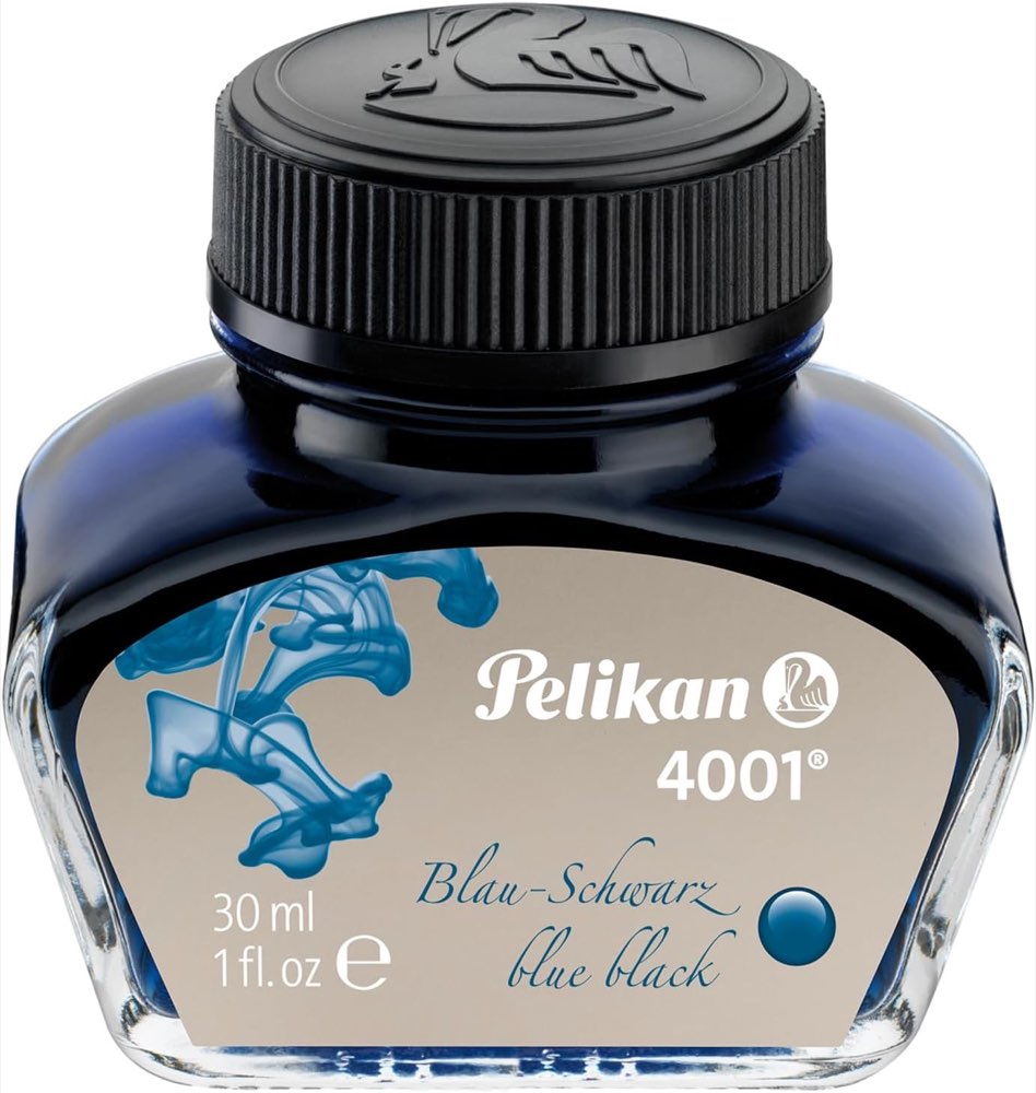 Pelikan Tintenglas 4001 Blau-Schwarz, 30 ml