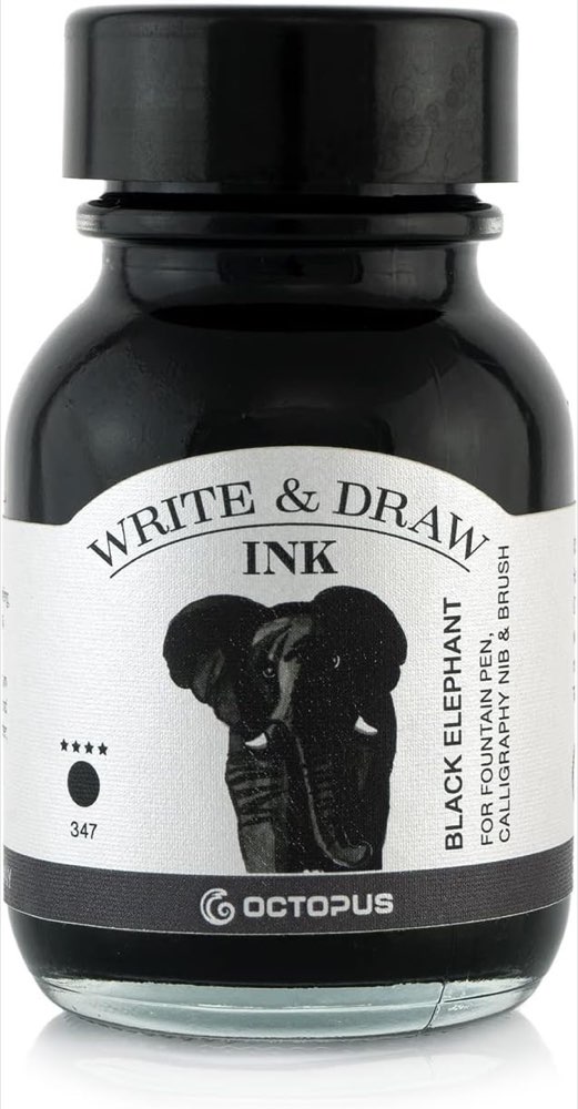 Octopus Write and Draw Ink 347, schwarz, 50 ml