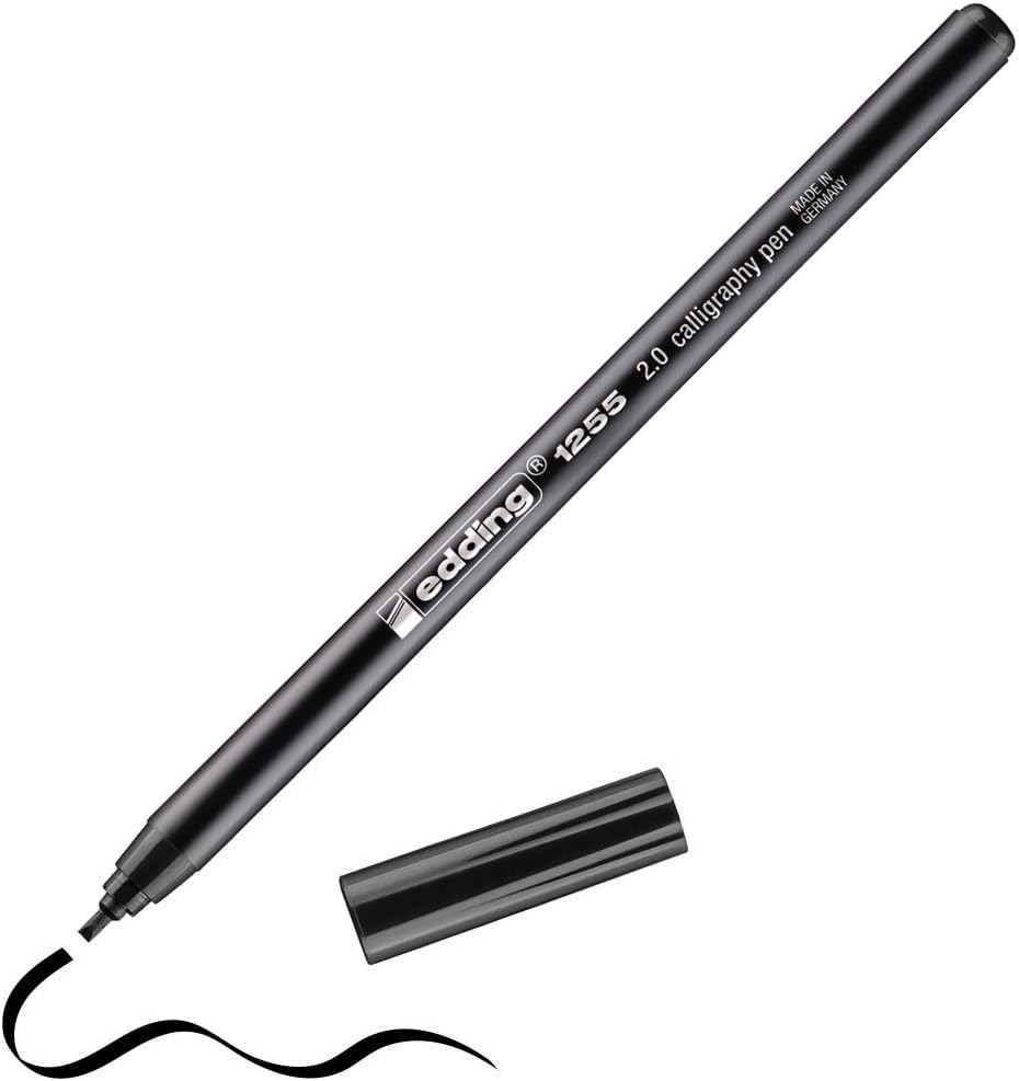 edding edding 1255 Kalligrafiestift, 2 mm schwarz