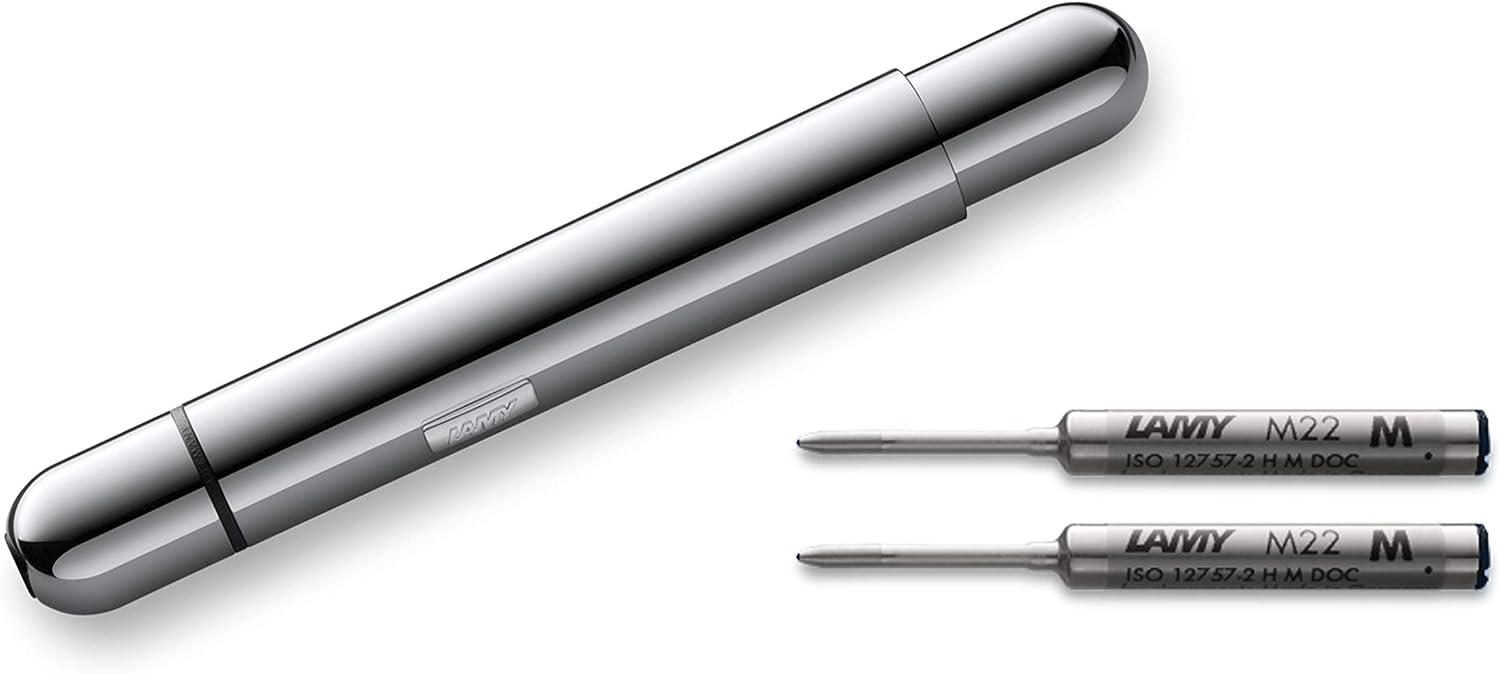 Lamy Lamy Kugelschreiber Pico (+2 Ersatzminen, Polished Chromium)