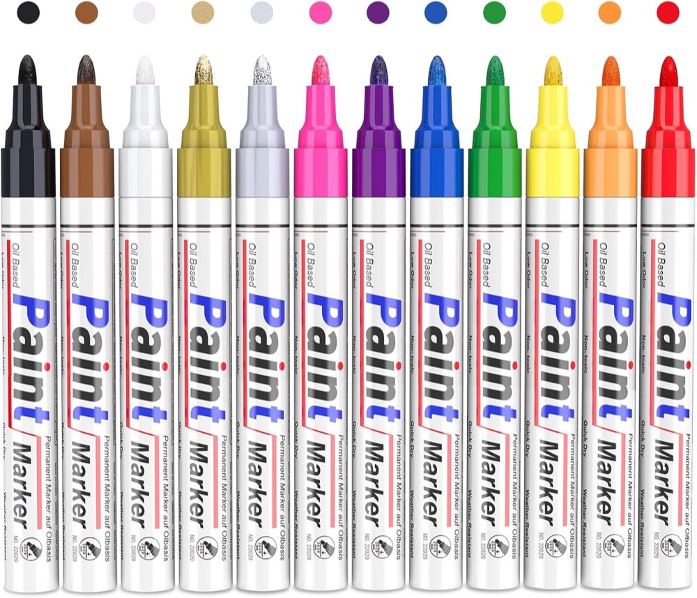 YYSHUS Lackstifte, 12 Farben
