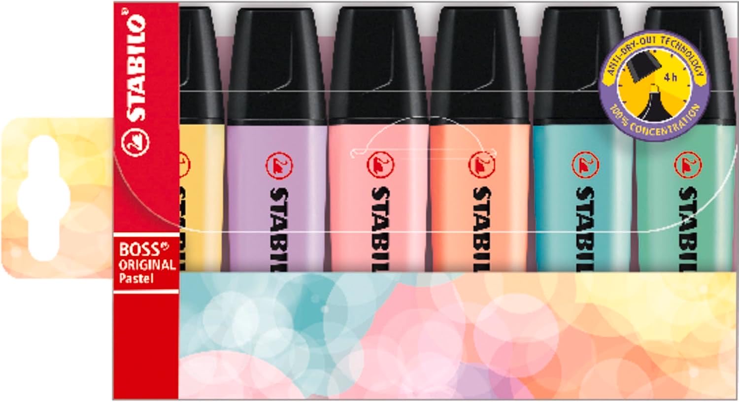 STABILO STABILO BOSS ORIGINAL Pastel, 6 Stück