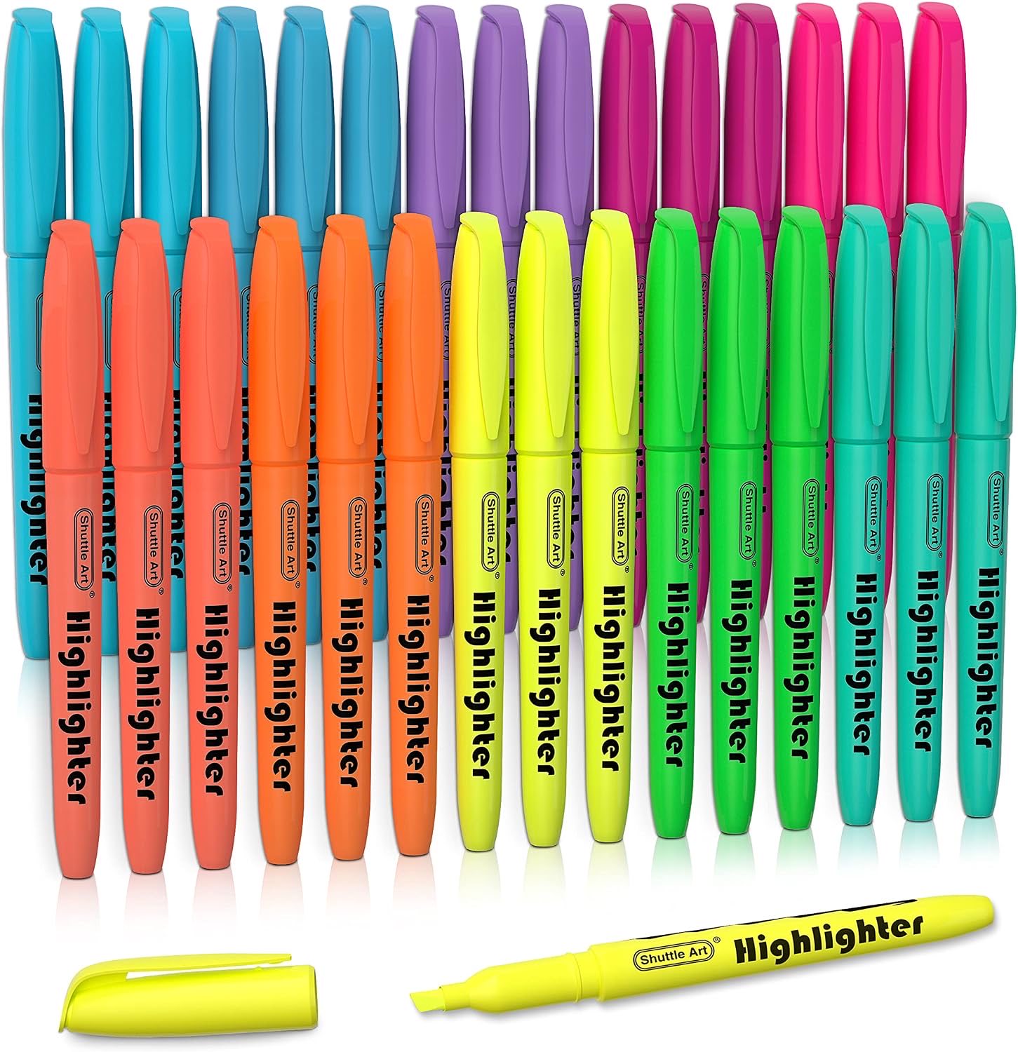 Shuttle Art 30 Textmarker, 10 Farben