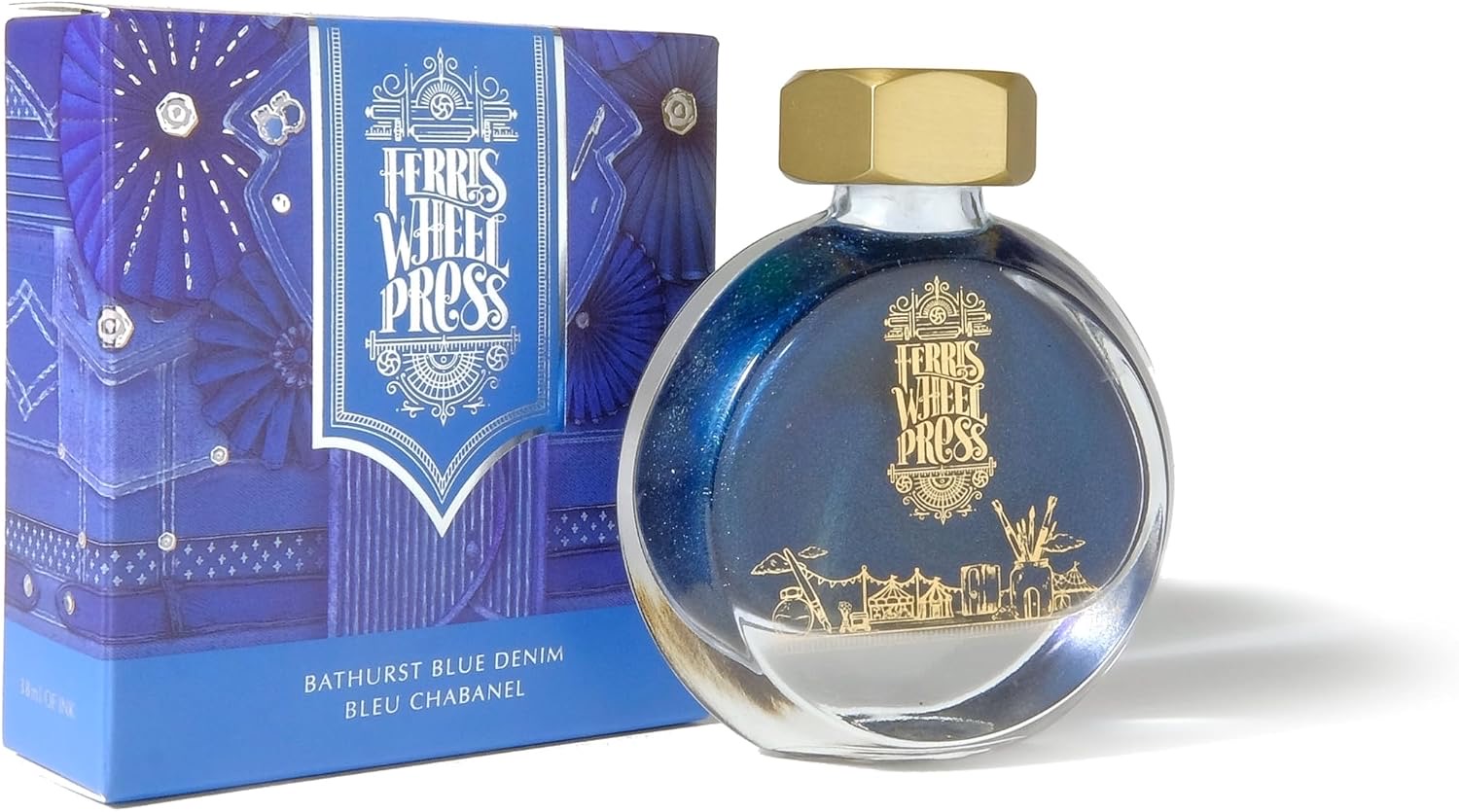 Ferris Wheel Press Bathurst Blue Denim, 38 ml