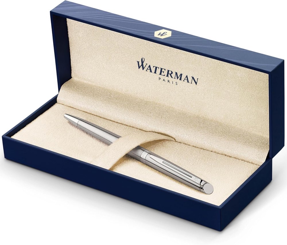 Waterman Waterman Hémisphère Kugelschreiber Edelstahl mit Chromzierteilen