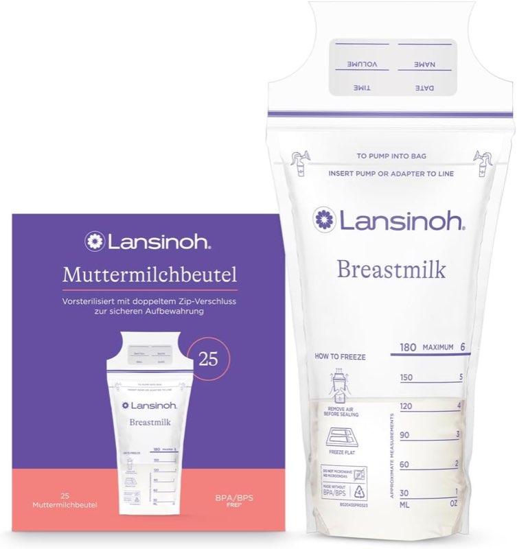 Lansinoh Muttermilchbeutel, 25 Stück