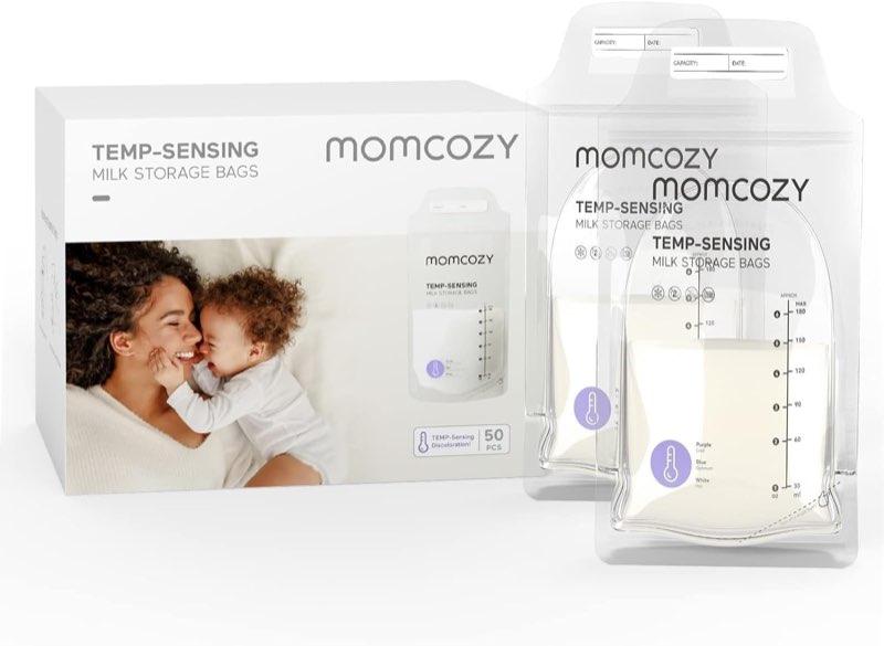 Momcozy Muttermilchbeutel, 50 Stück