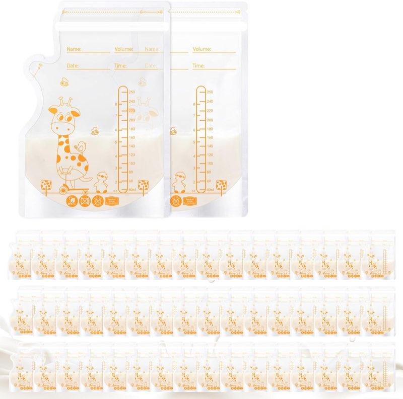 Oderra Muttermilchbeutel 250 ml, 50 Stück