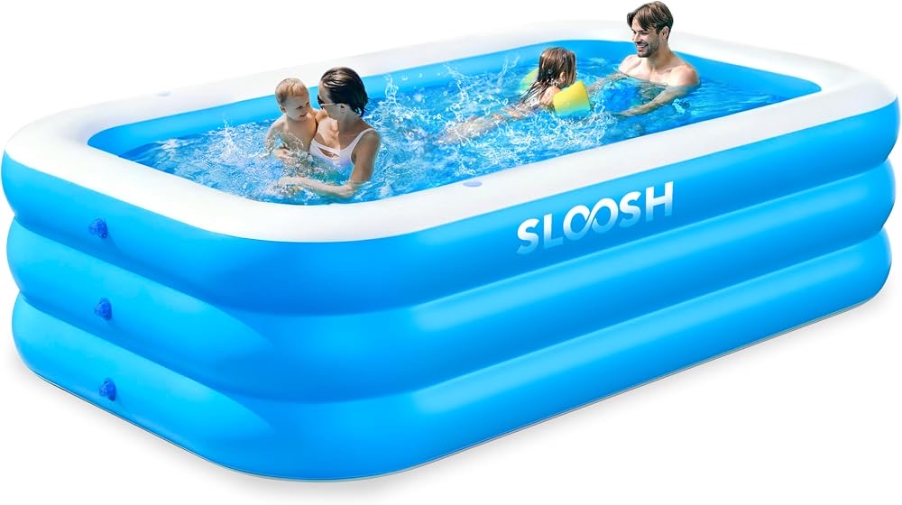 Sloosh aufblasbar 305×183×56 cm mit Sitzbank