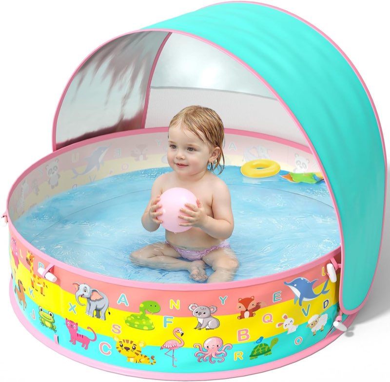 AZDYJL Baby Pop-up mit Dach