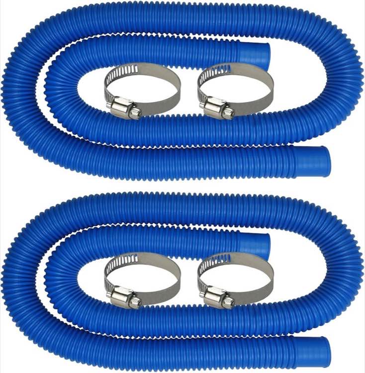 MEZYJIUCOM Poolschlauch 32 mm blau, 2 Stück