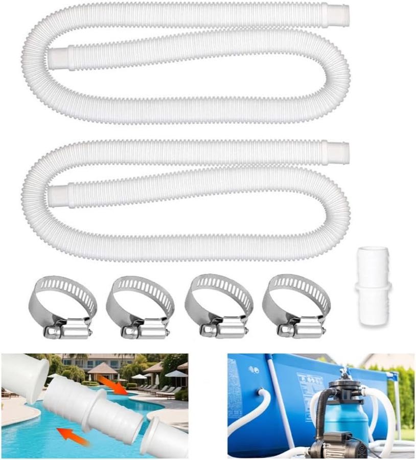 Anyingkai Poolschlauch 32 mm, 2×1,5 m