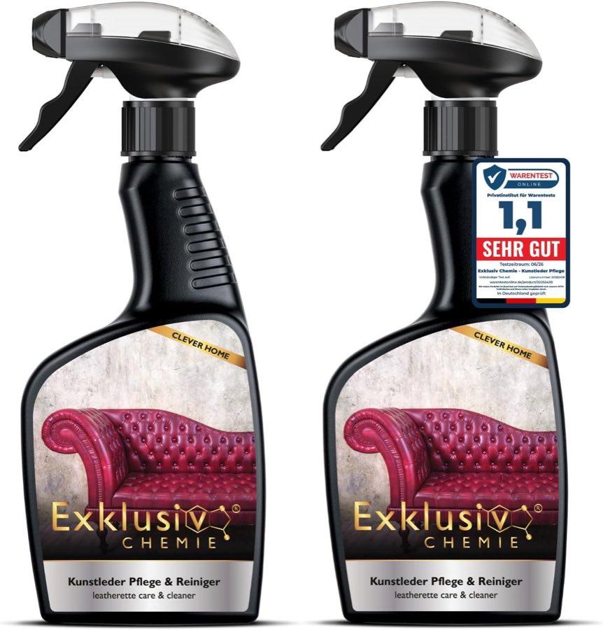 Exklusiv Chemie Kunstleder-Spray 2×500 ml