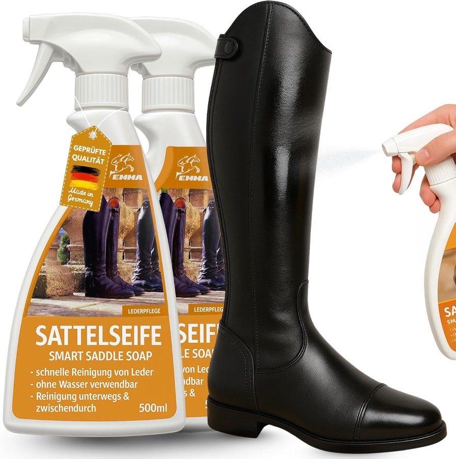 EMMA Lederseife & Sattelseife 2×0,5 L