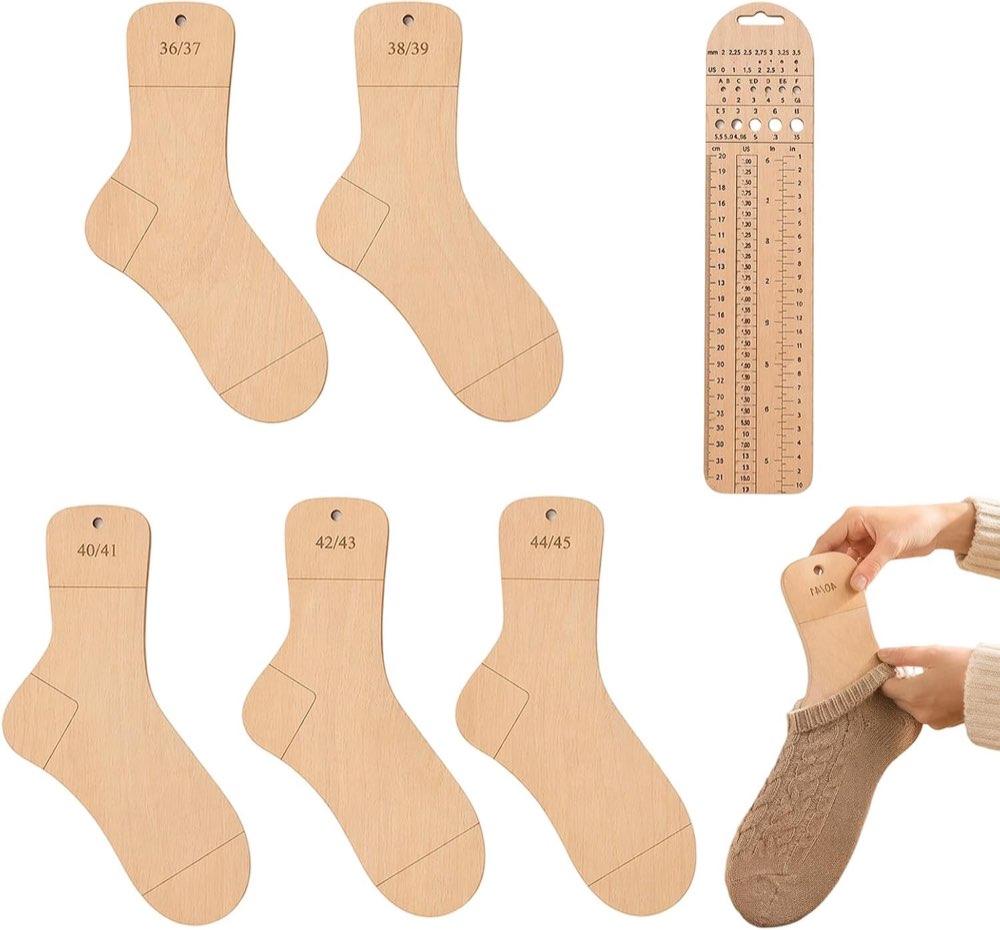 Vetin 5 Bretter + Sockenlineal 36–45