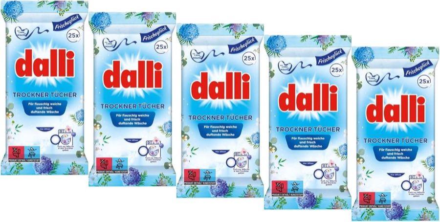 dalli Trockner-Tücher 125 (5×25)