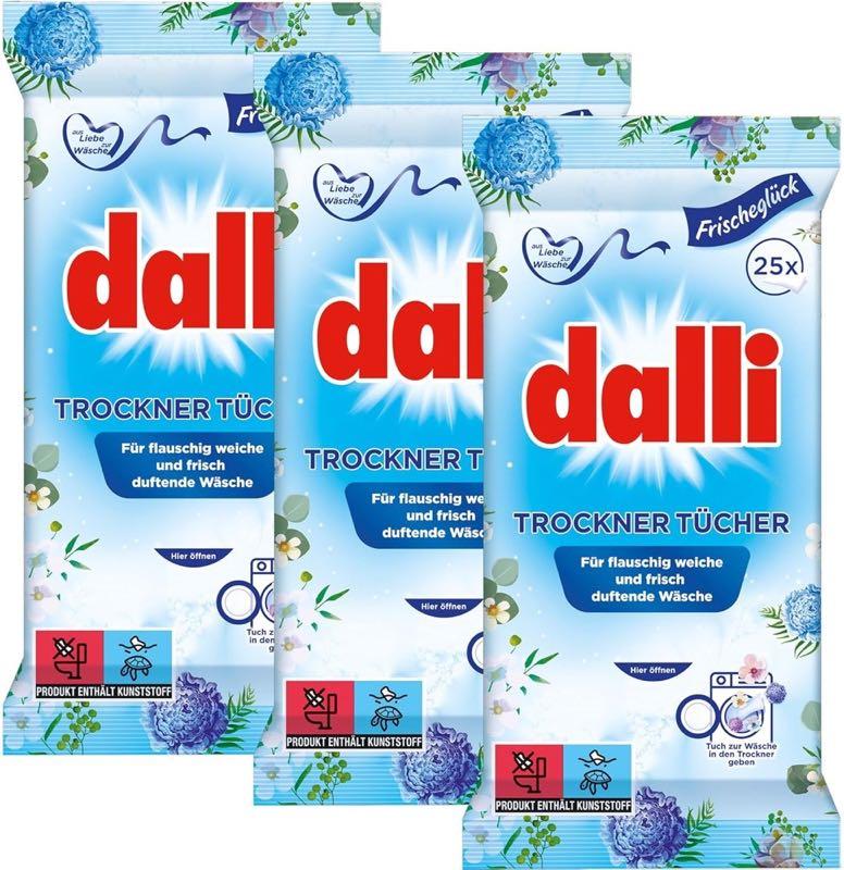 dalli Trockner-Tücher 75 (3×25)