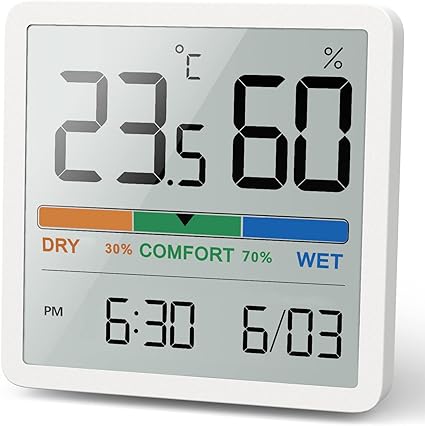 NOKLEAD Digitales Thermo-Hygrometer