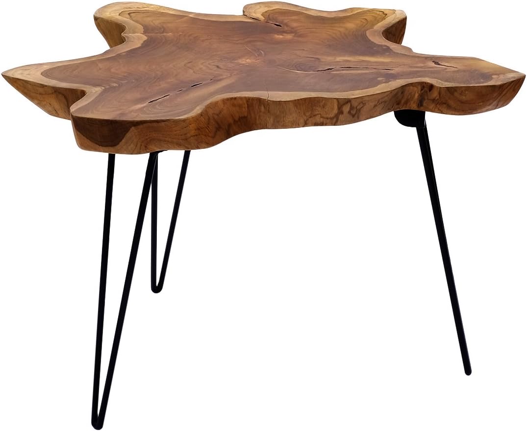 Brillibrum Teak-Klapptisch – Testsieger Baumscheiben-Tisch
