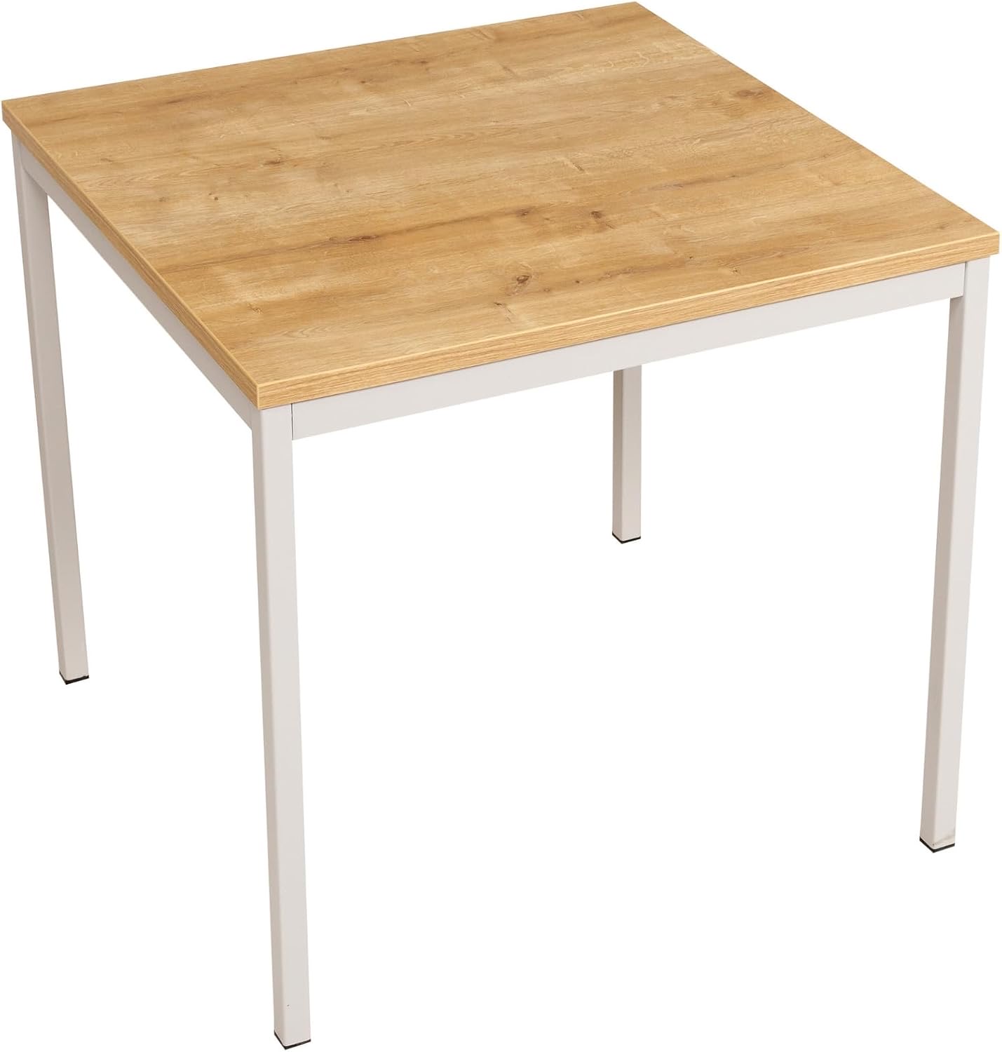furni24 Mehrzwecktisch 80×80 cm, Eiche-Optik