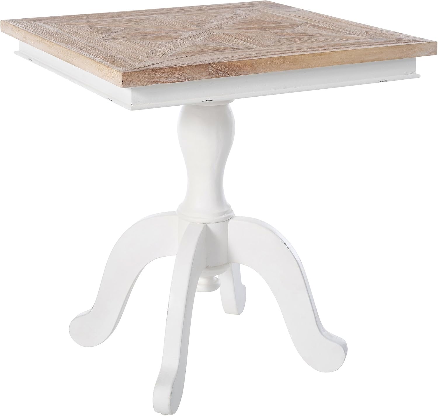 CLP Grasby 70×70 cm, Natur/Weiß