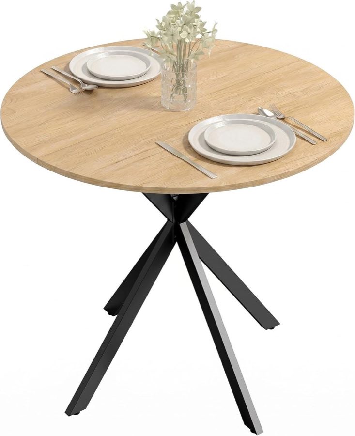 HOMCOM HOMCOM Esstisch rund Ø 80 cm