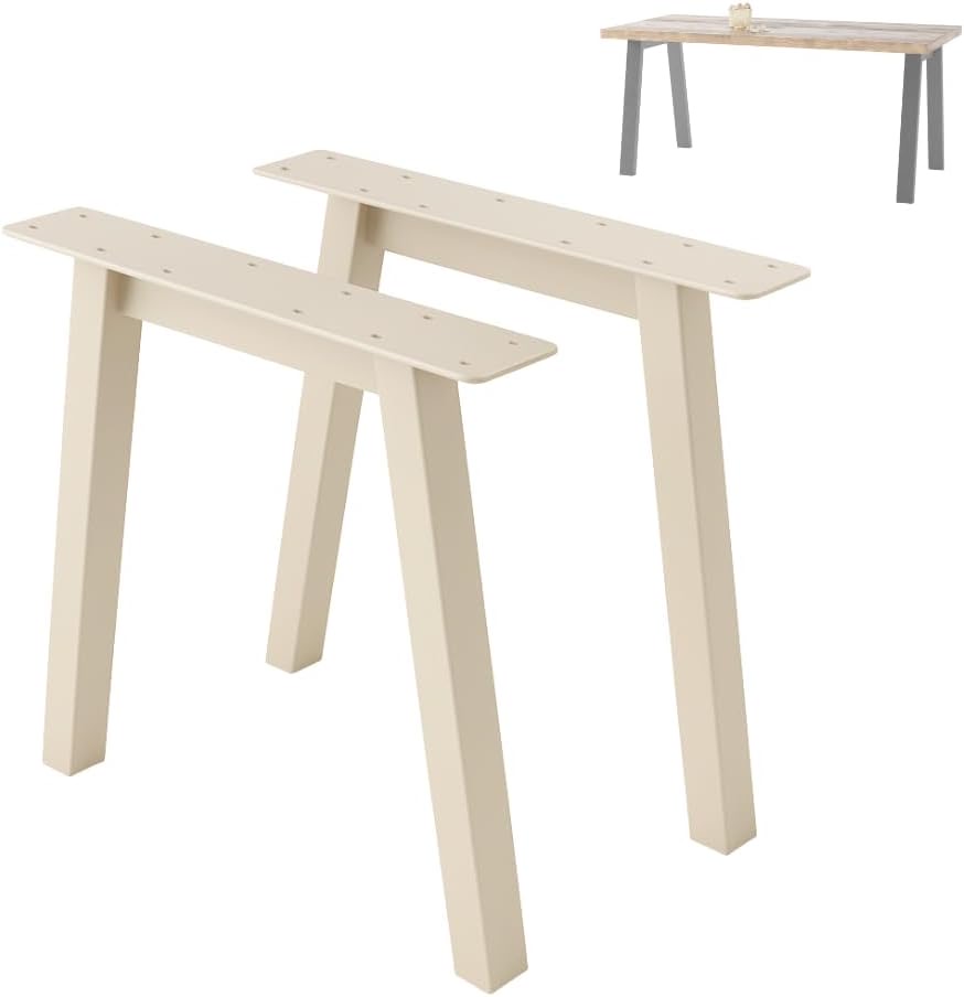 NWELD Tischkufen Beige 88×72 cm