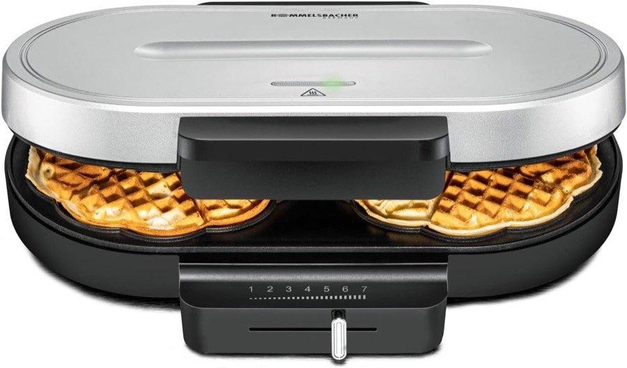 Rommelsbacher WA 1250 Doppel-Herzwaffeleisen